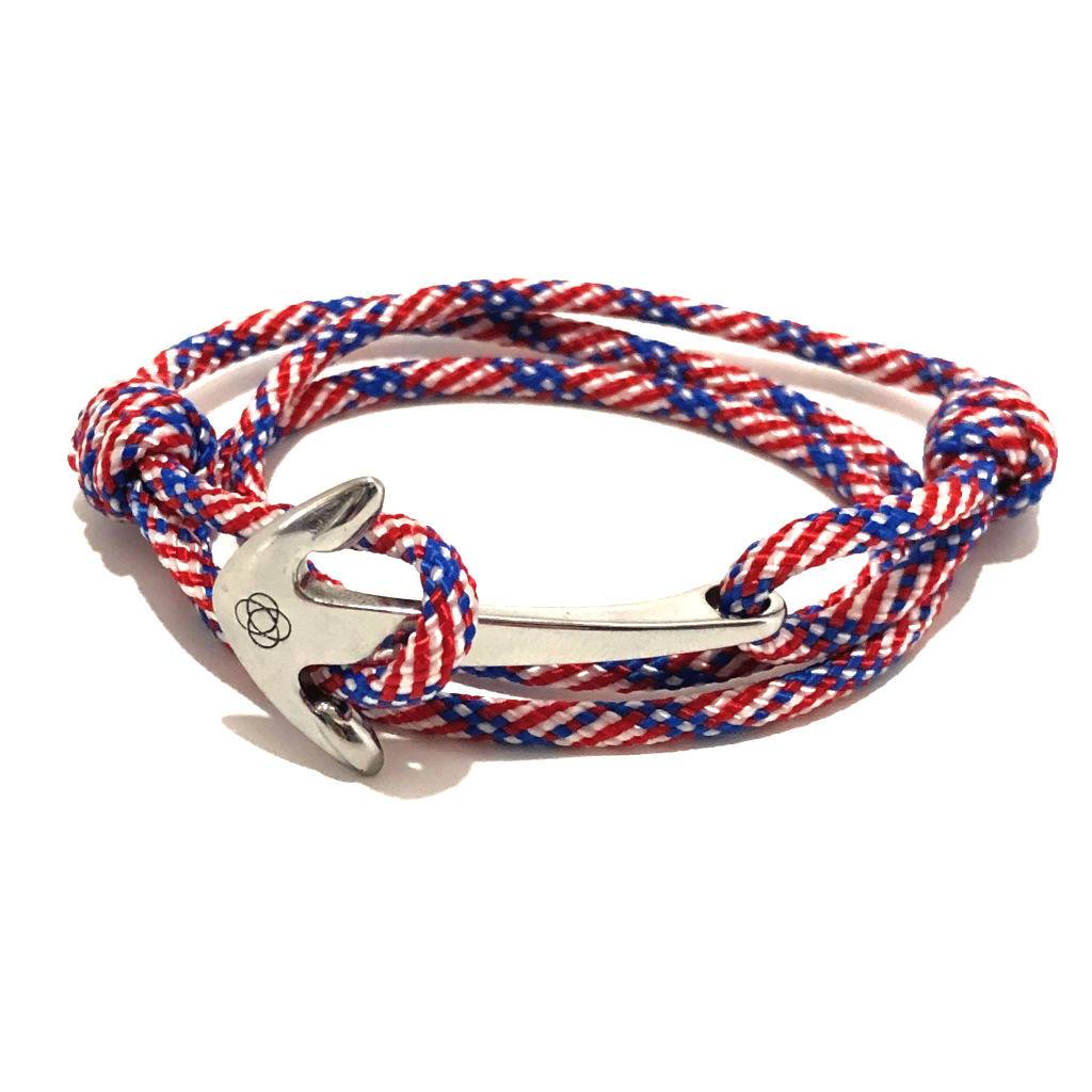 Aap veel plezier Vergelden Nautical Patriotic Adjustable Anchor Wrap Use as a Bracelet, Anklet, or  Necklace 187 handmade for $ 23.00