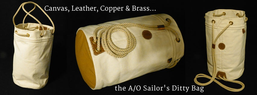 Canvas & Leather - Traditional Hand-built Ditty Bags & Seabags by Morris & Barth