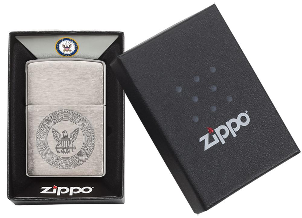 ZIPPO Lighter - Official Seal of the US Navy