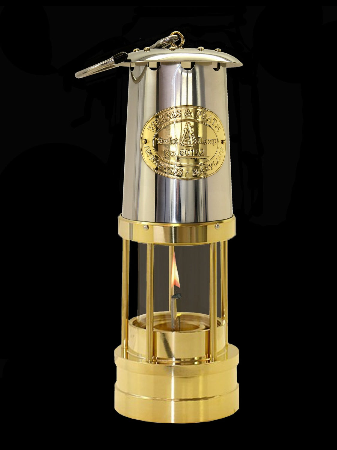 brass yacht lamp