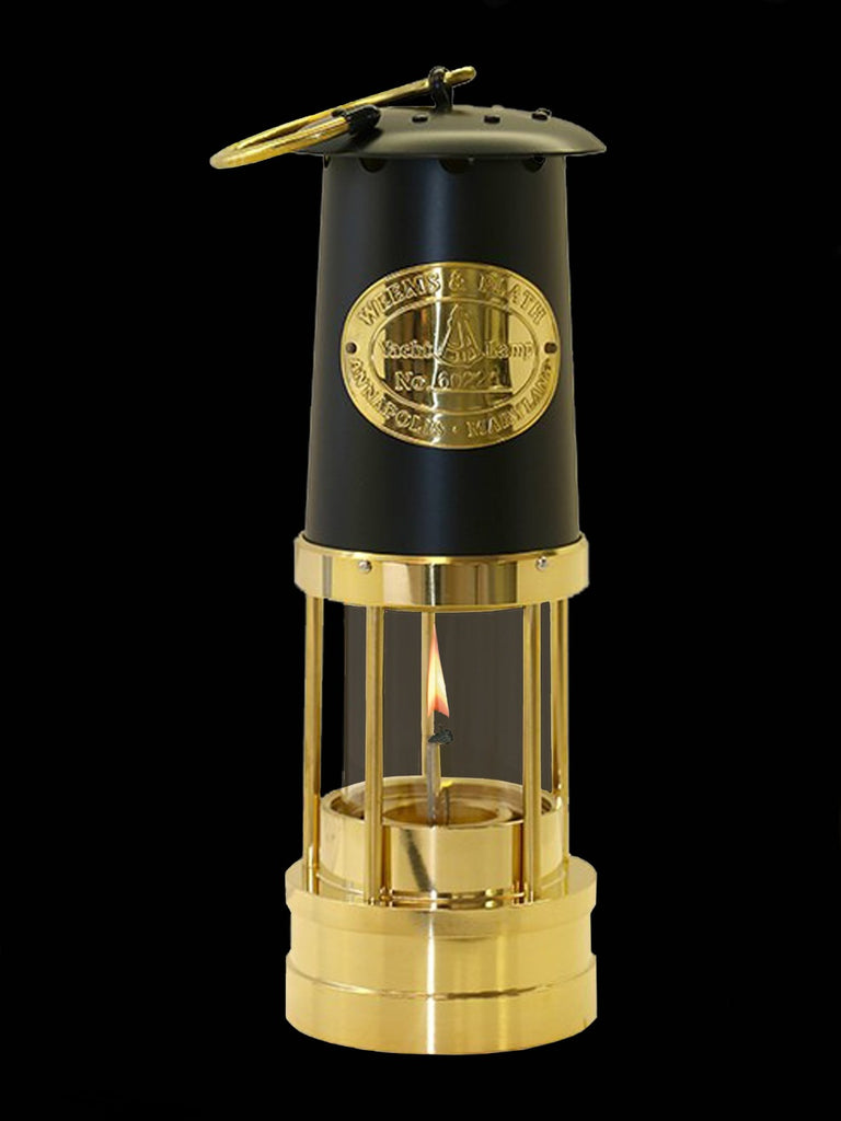 weems & plath oil yacht lamp brass