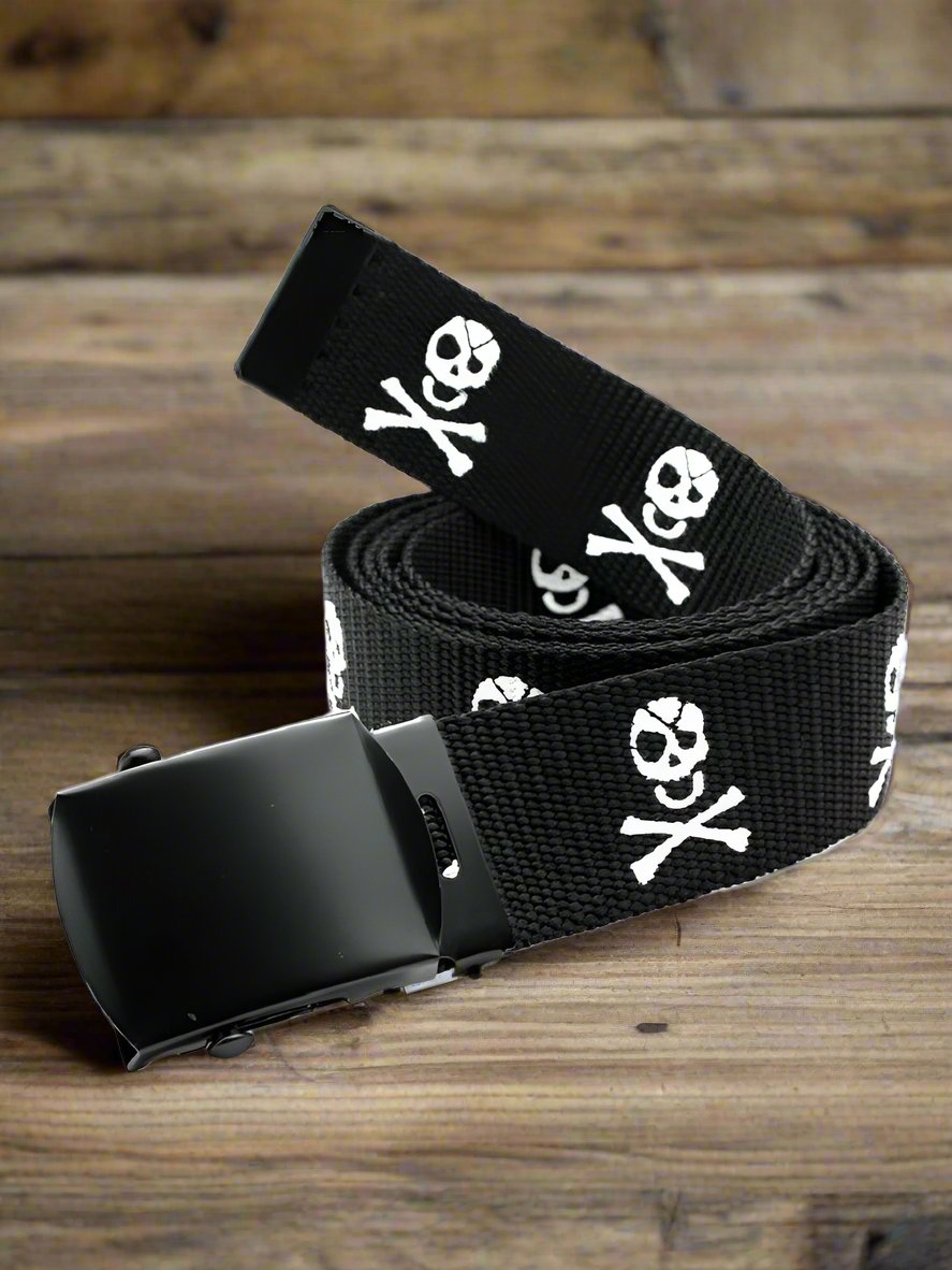 Jolly Roger Pirate Belt