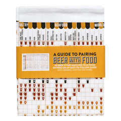 A Guide to Pairing Beer with Food Cotton Tea Towel