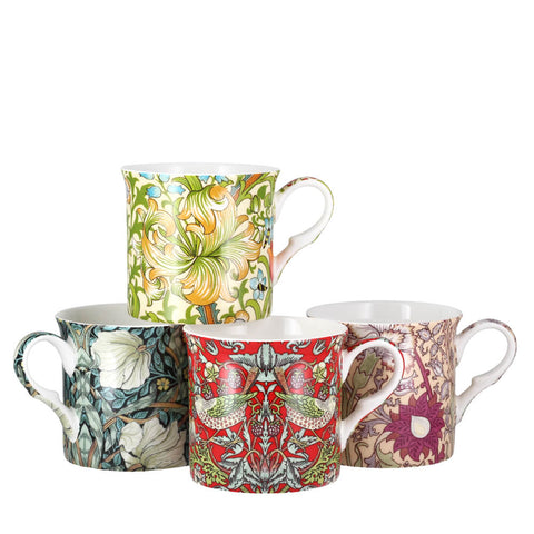 Heritage Morris Rose Mug Set