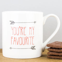 McLaggan Heidi Nicole You're My Favourite China Mug