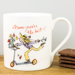 McLaggan Quentin Blake Mum, You're the Best China Mug