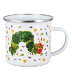 The Very Hungry Caterpillar Enamel Mug Eric Carle 280ml Coffee Cup