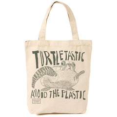 ARTHOUSE Unlimited Turtletastic Cotton Canvas Shopper Bag