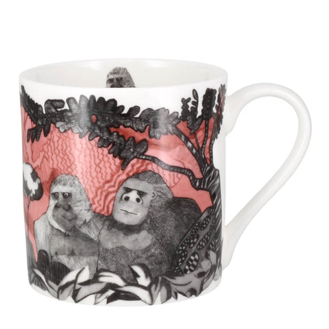 ARTHOUSE Unlimited Gorillas Family Gathering China Mug