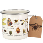 Gift Republic Ecologie Insectum Insects Cream Enamel Mug 500ml