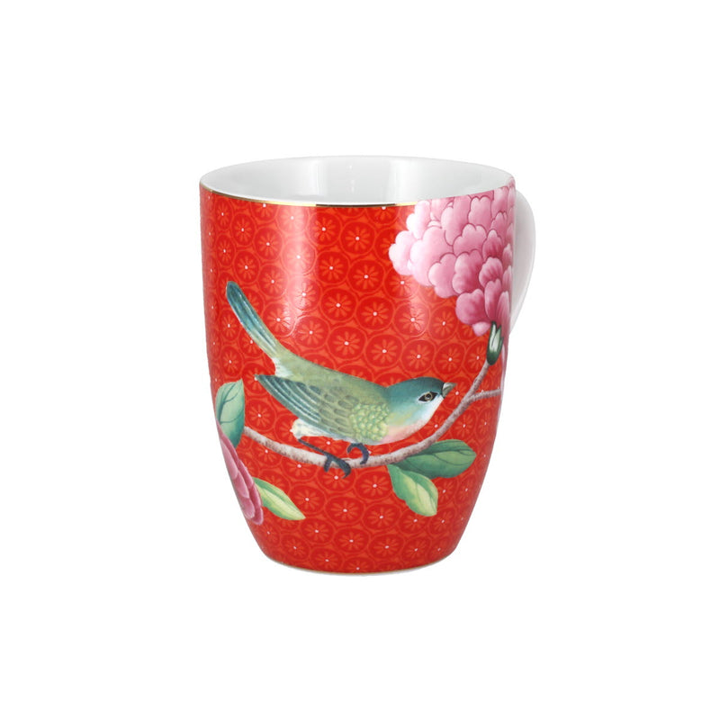 Pip Studio Blushing Birds Red Mug 350ml Porcelain Coffee Cup – Joyce & Joan