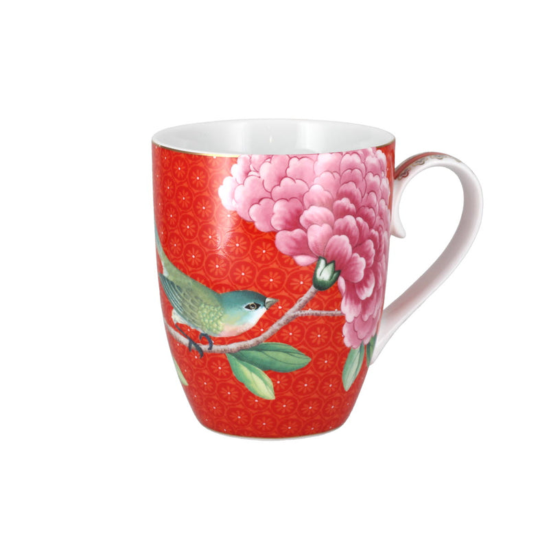 Pip Studio Blushing Birds Red Mug 350ml Porcelain Coffee Cup – Joyce & Joan