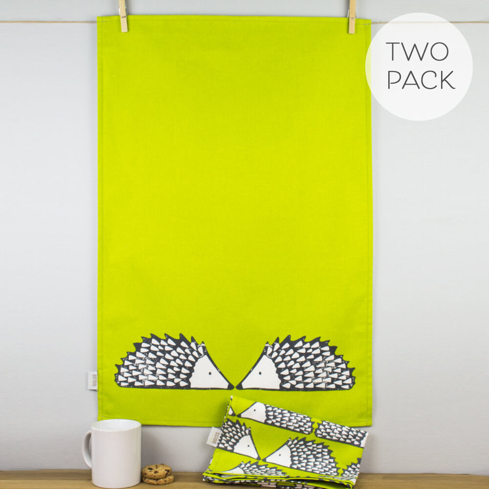 green tea towels