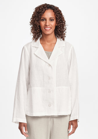 Linen Jackets, Linen Blazers & Linen Coats - ShopFlax.com – FLAX