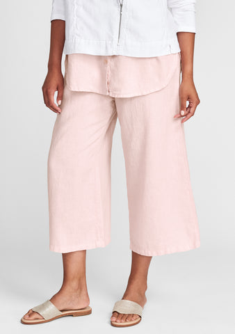 Linen Cropped Pants For Women - ShopFlax.com – FLAX