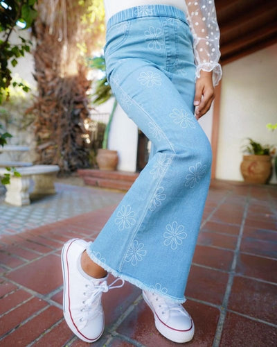 Sophie Denim Bell Bottoms - Light Wash