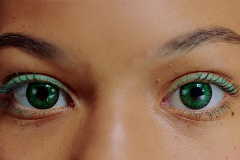 best green contacts for brown eye