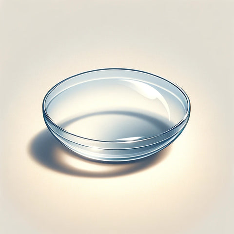 glass contacts lenses