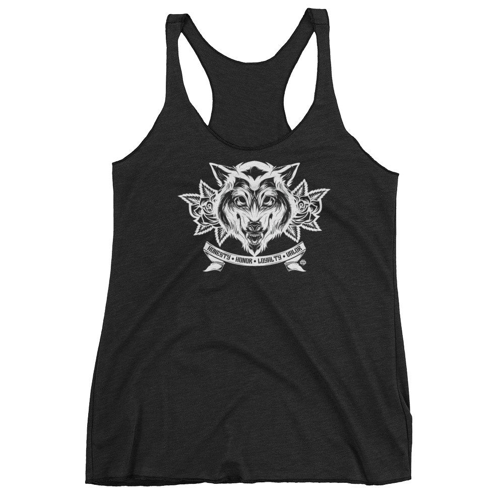 The Wolf You Feed Womens Tank Top - 