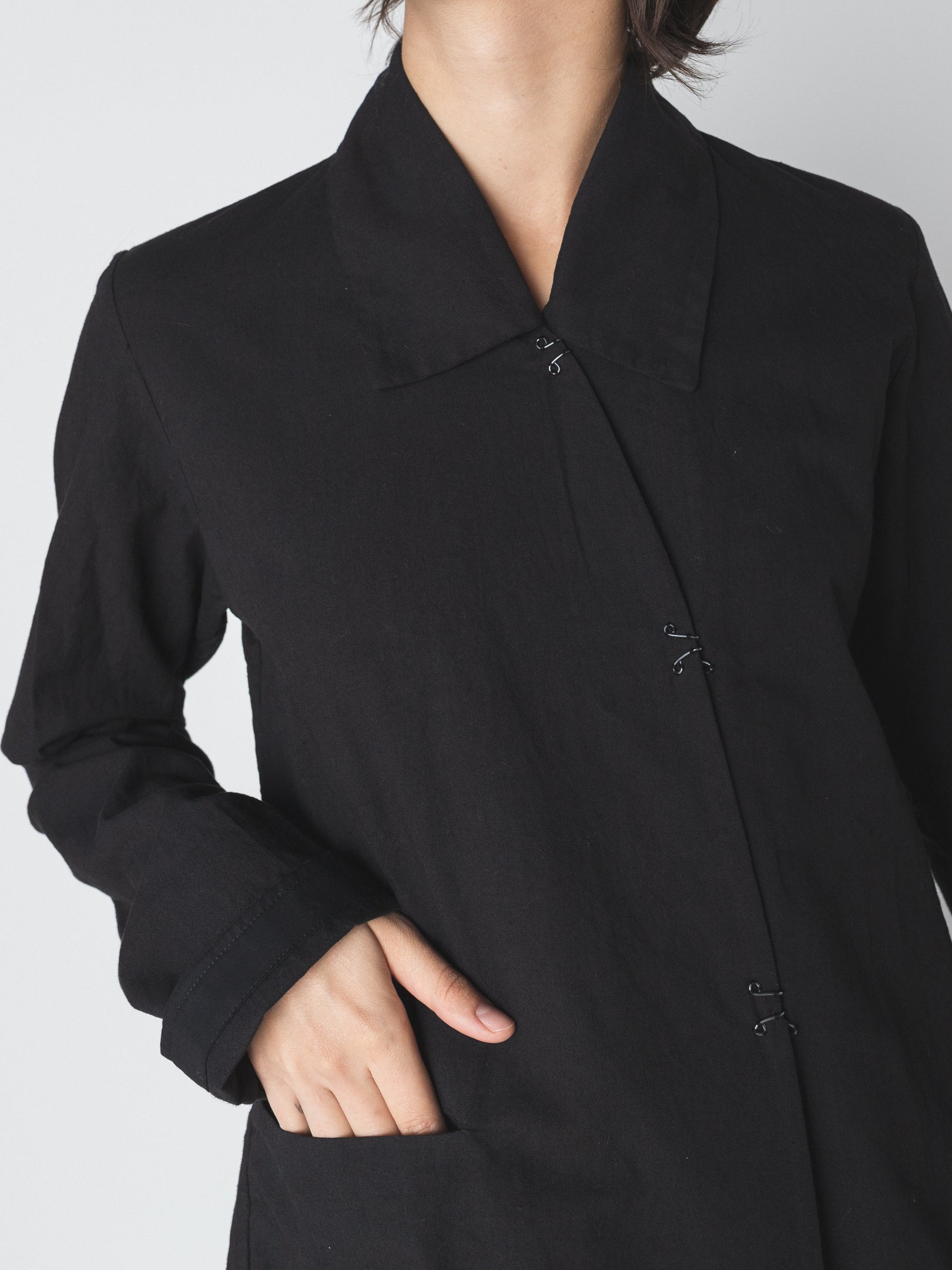 atelier suppan crossed shirt