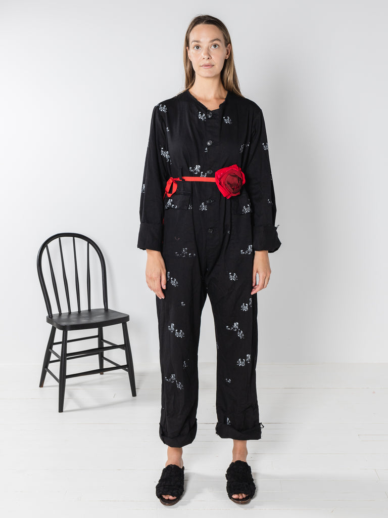 Elena Dawson Boiler Suit, Handprinted