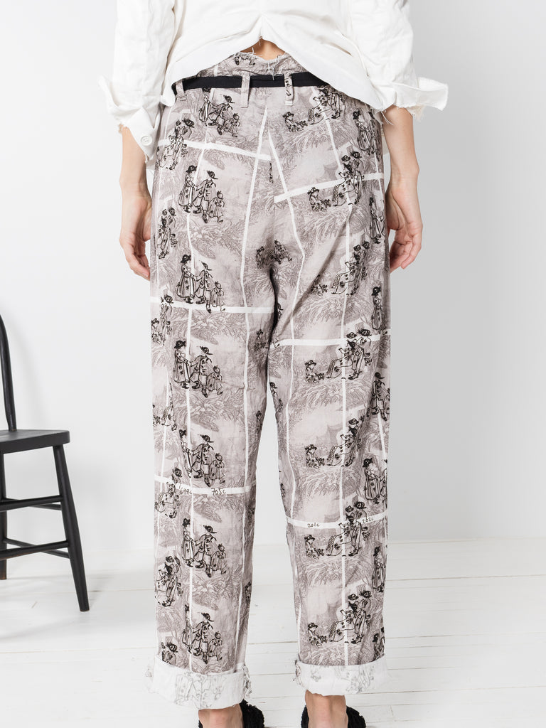 Elena Dawson Work Trouser, Family Handprint