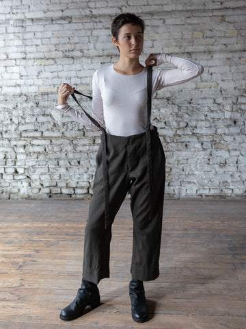 atelier suppan suspender pant