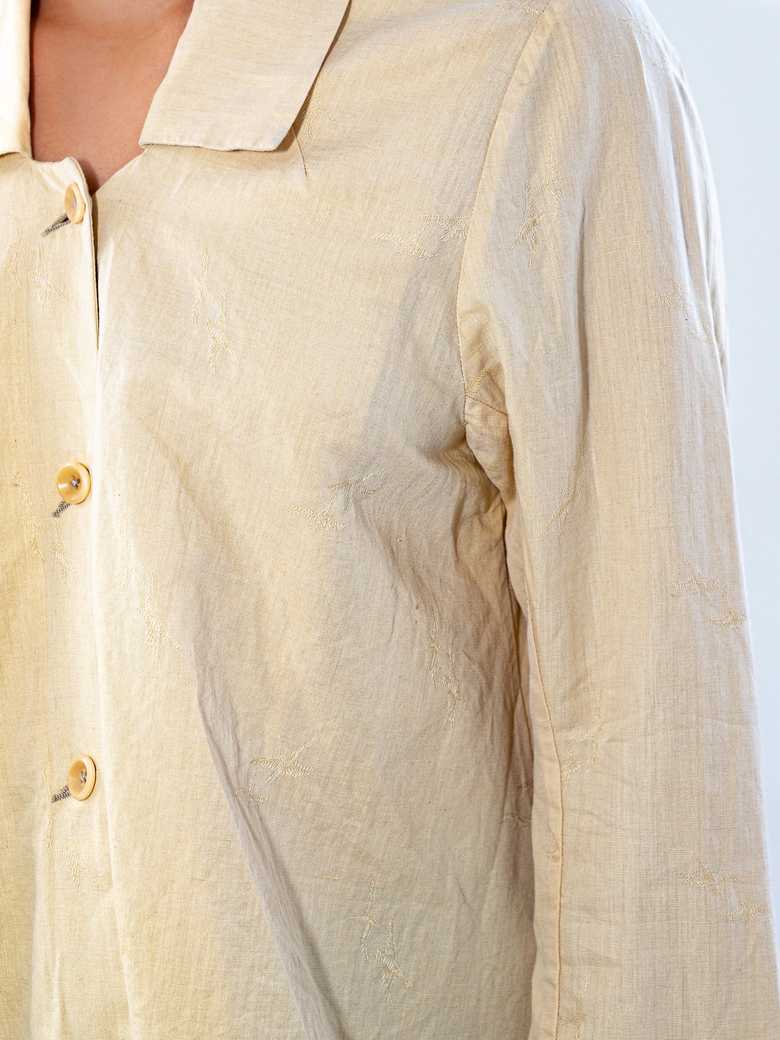 atelier suppan flared shirt