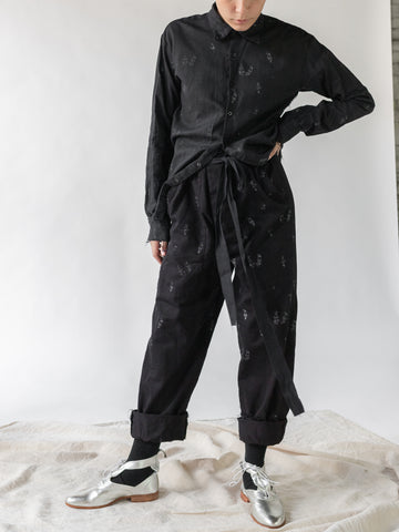 Elena Dawson print work trouser