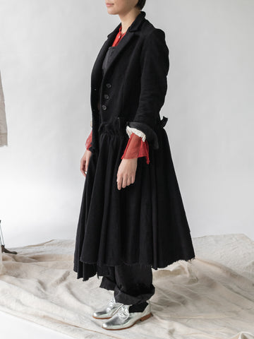 Elena Dawson Elizabeth Coat in Moleskin