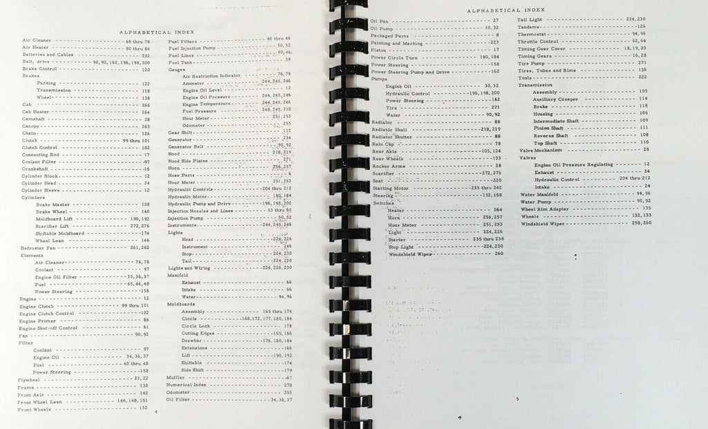 ALLIS CHALMERS DD DIESEL MOTOR GRADER PARTS MANUAL CATALOG BOOK ASSEMB ...