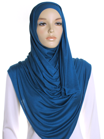 Premium Jersey Hijab - Pewter - ShopperBoard