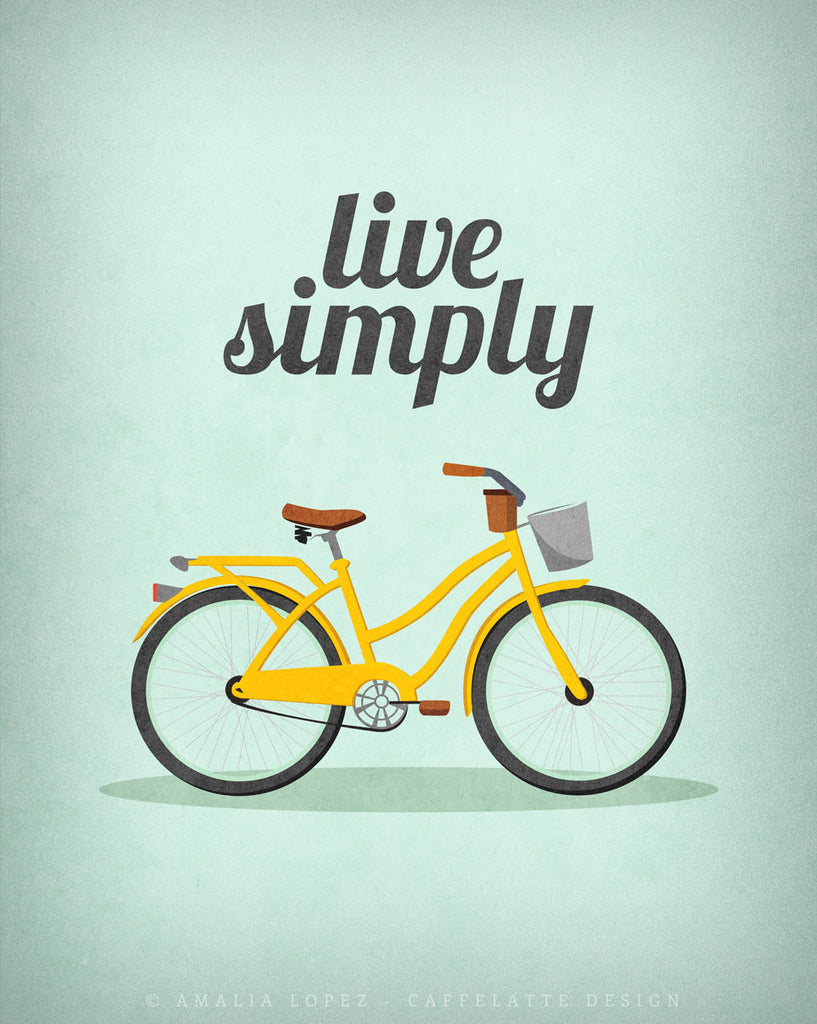 Live simply