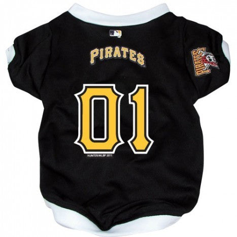 PITTSBURGH PIRATES DOG JERSEY WITH TRIM