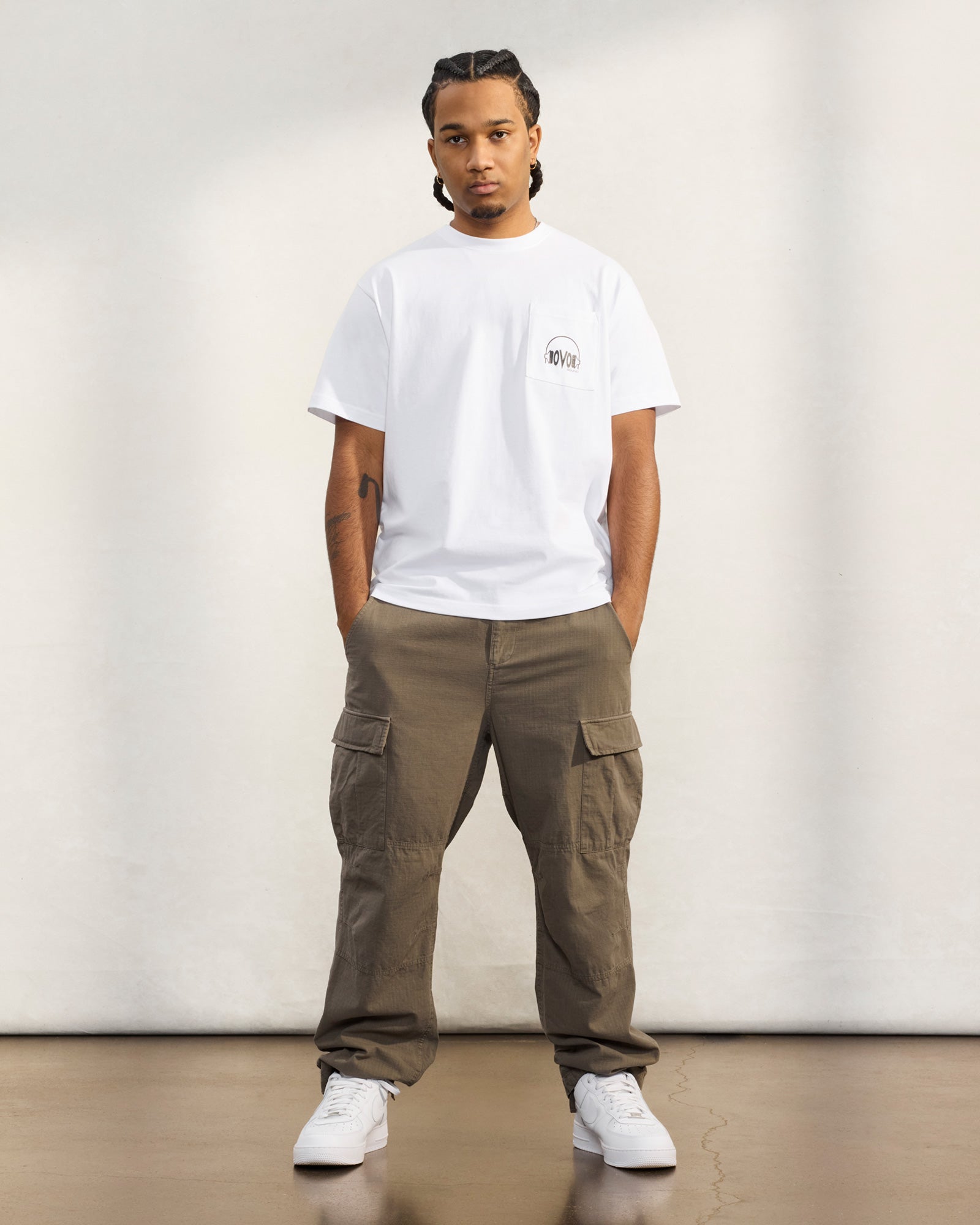 Sound Pocket T-Shirt - White