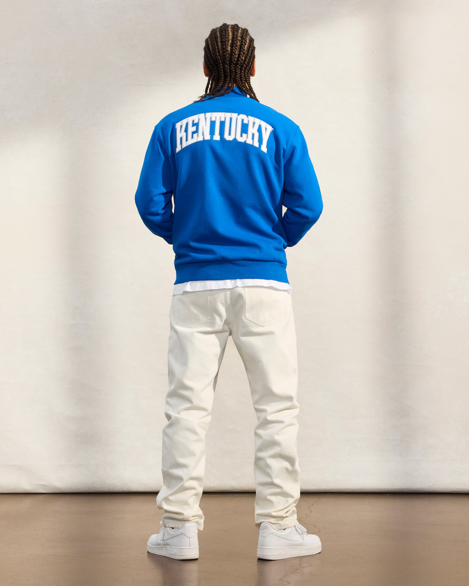 Kentucky Wildcats Fleece Varsity Jacket - Blue