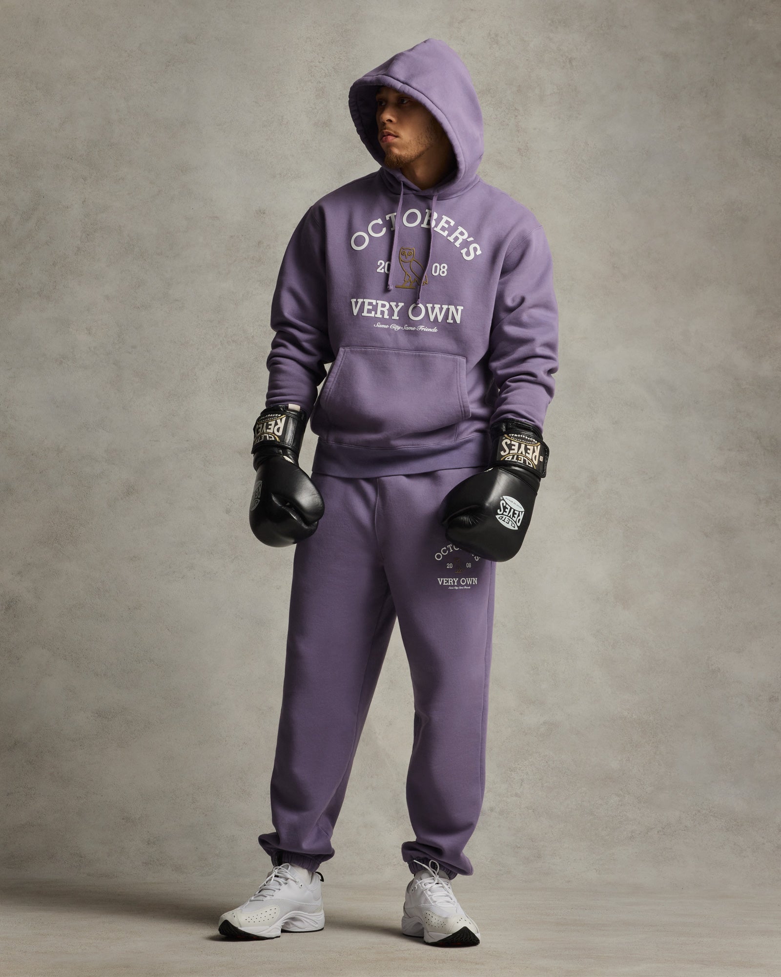 Collegiate Hoodie - Purple