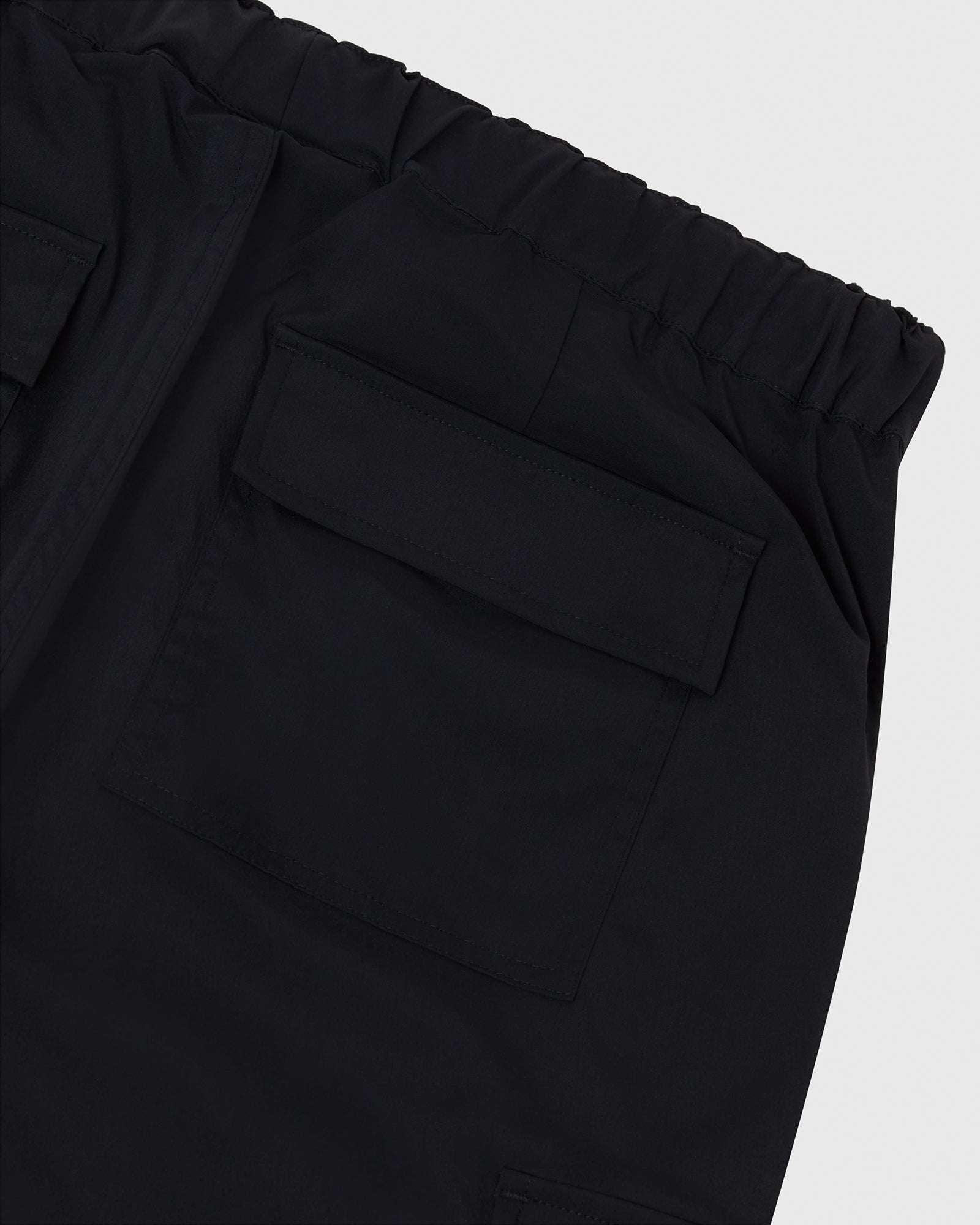 Belted Utility Cargo Pant - Black