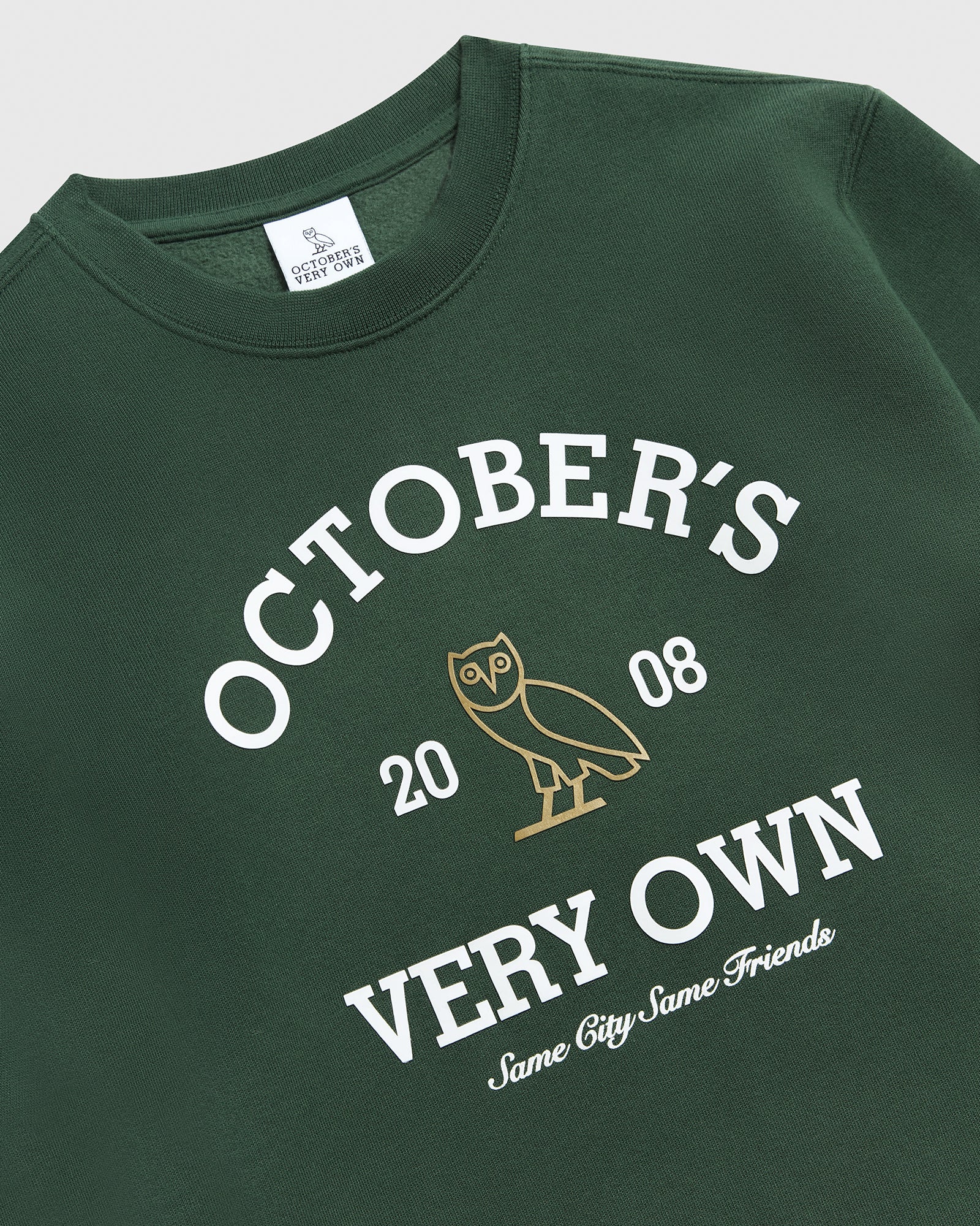 Collegiate Crewneck - Forest Green