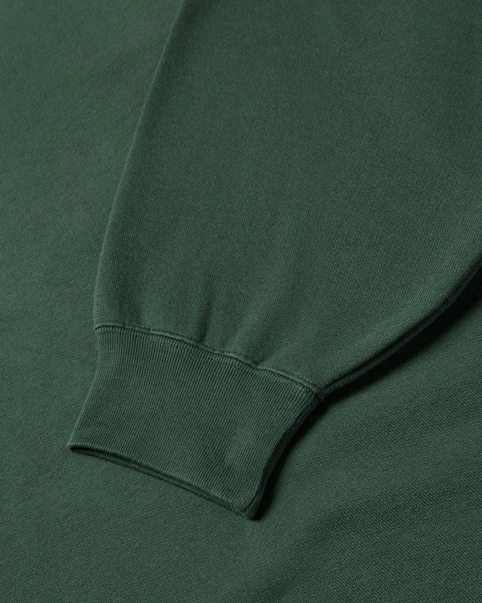 Collegiate Full-Zip Hoodie - Forest Green