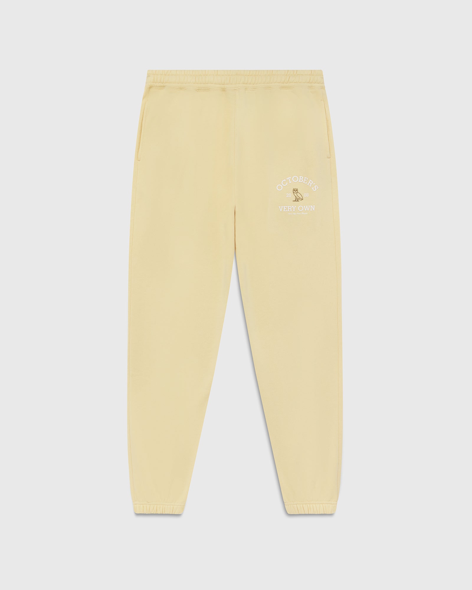 Collegiate Relaxed Fit Sweatpant - Yellow