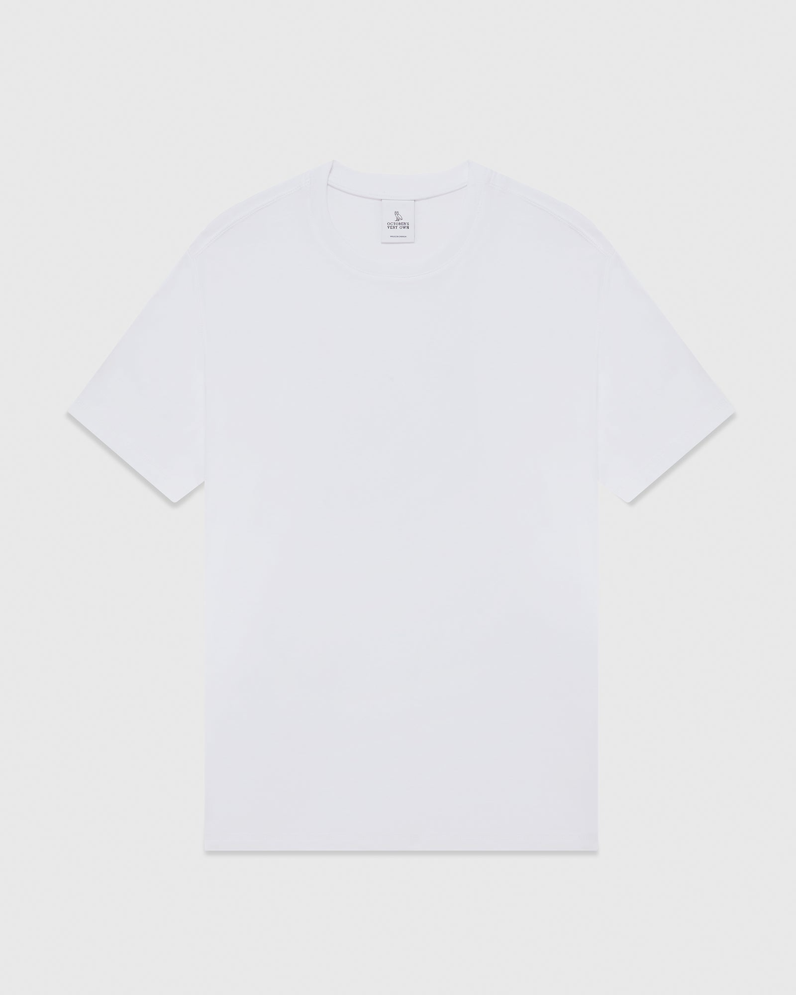 Contrast Stitch T-Shirt - White