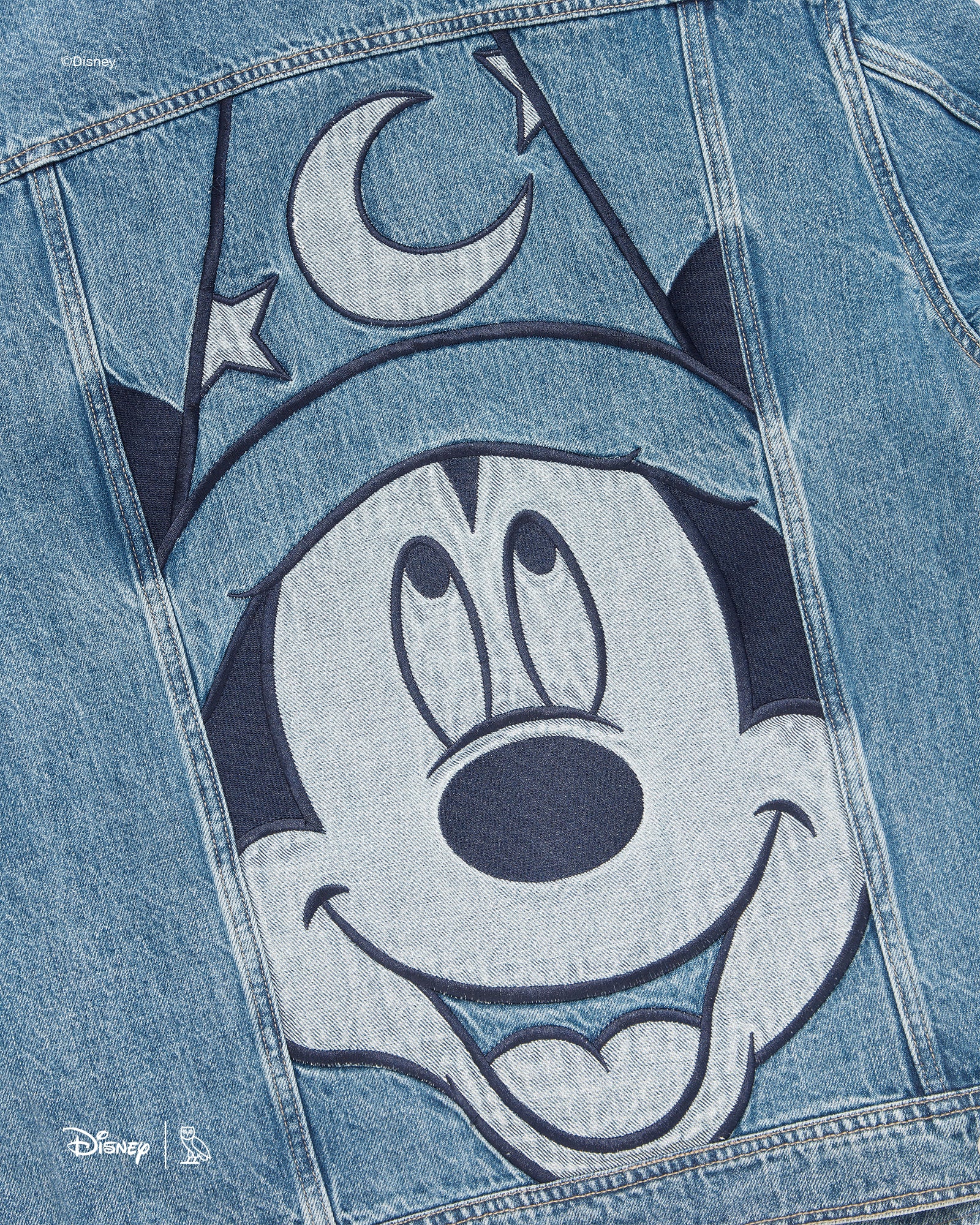 ©Disney Mickey Trucker Jacket - Washed Indigo