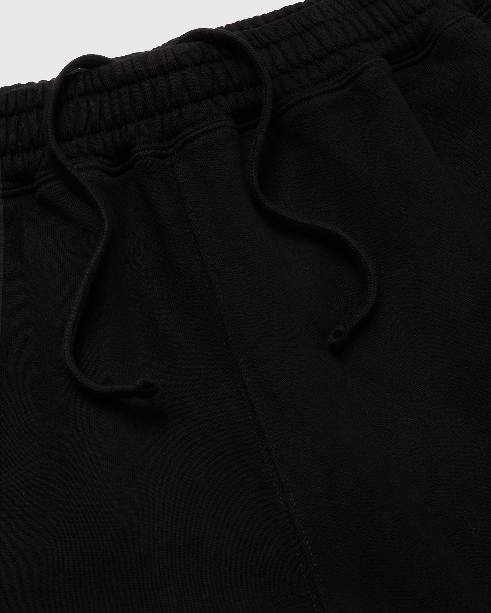 French Terry Relaxed Fit Sweatpant - Black
