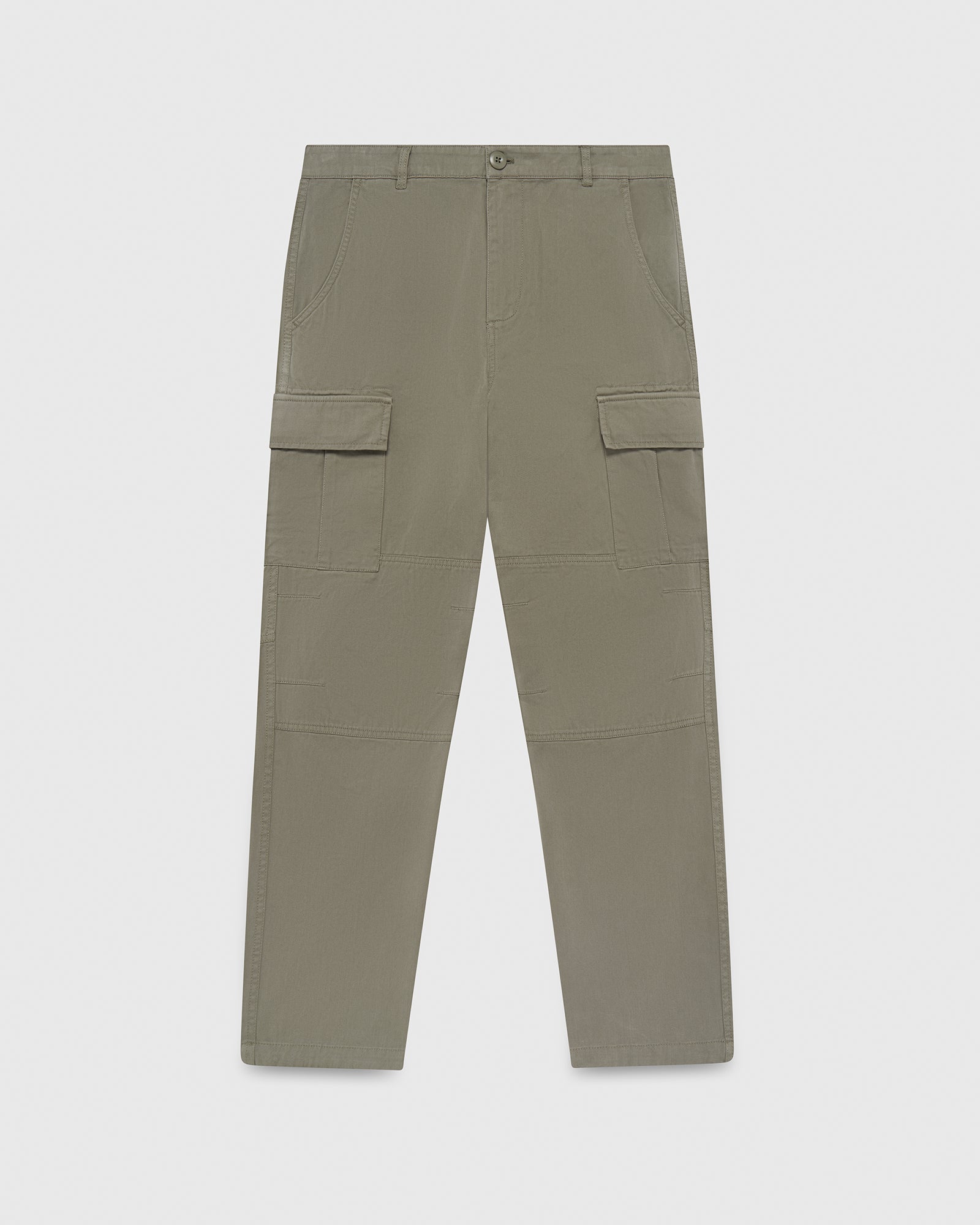 Garment Dyed Cargo Pant - Olive