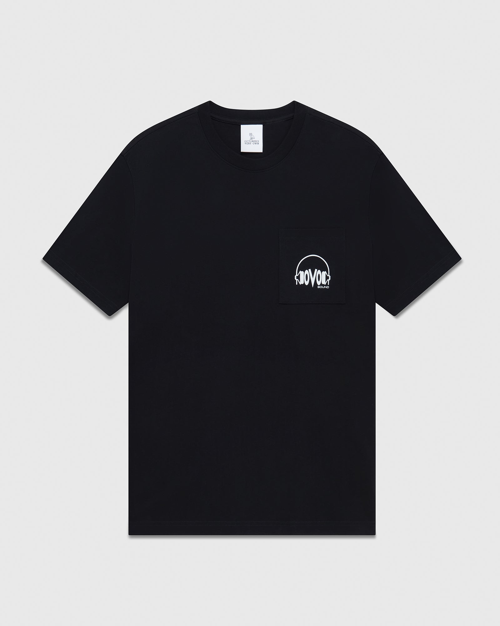 Sound Pocket T-Shirt - Black