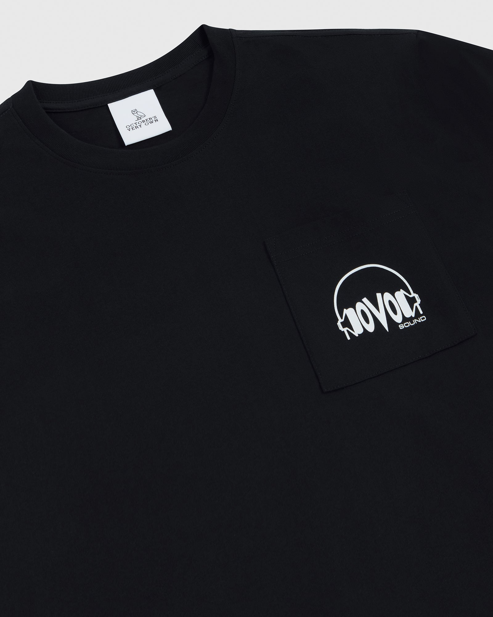 Sound Pocket T-Shirt - Black