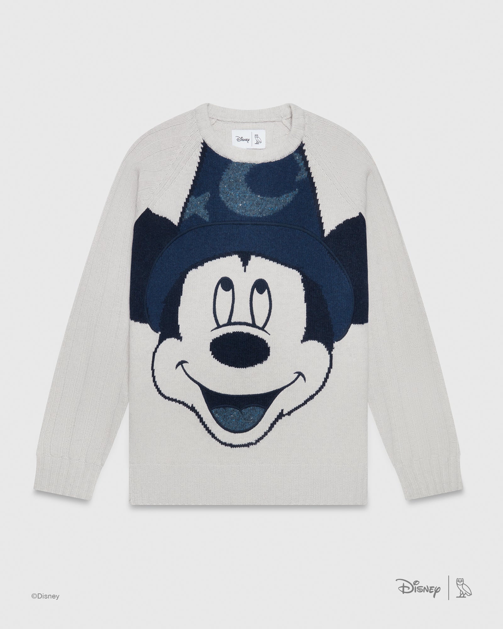 ©Disney Mickey Knit Sweater - Heather Grey