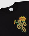 Marigold Pom Pom T-Shirt - Black