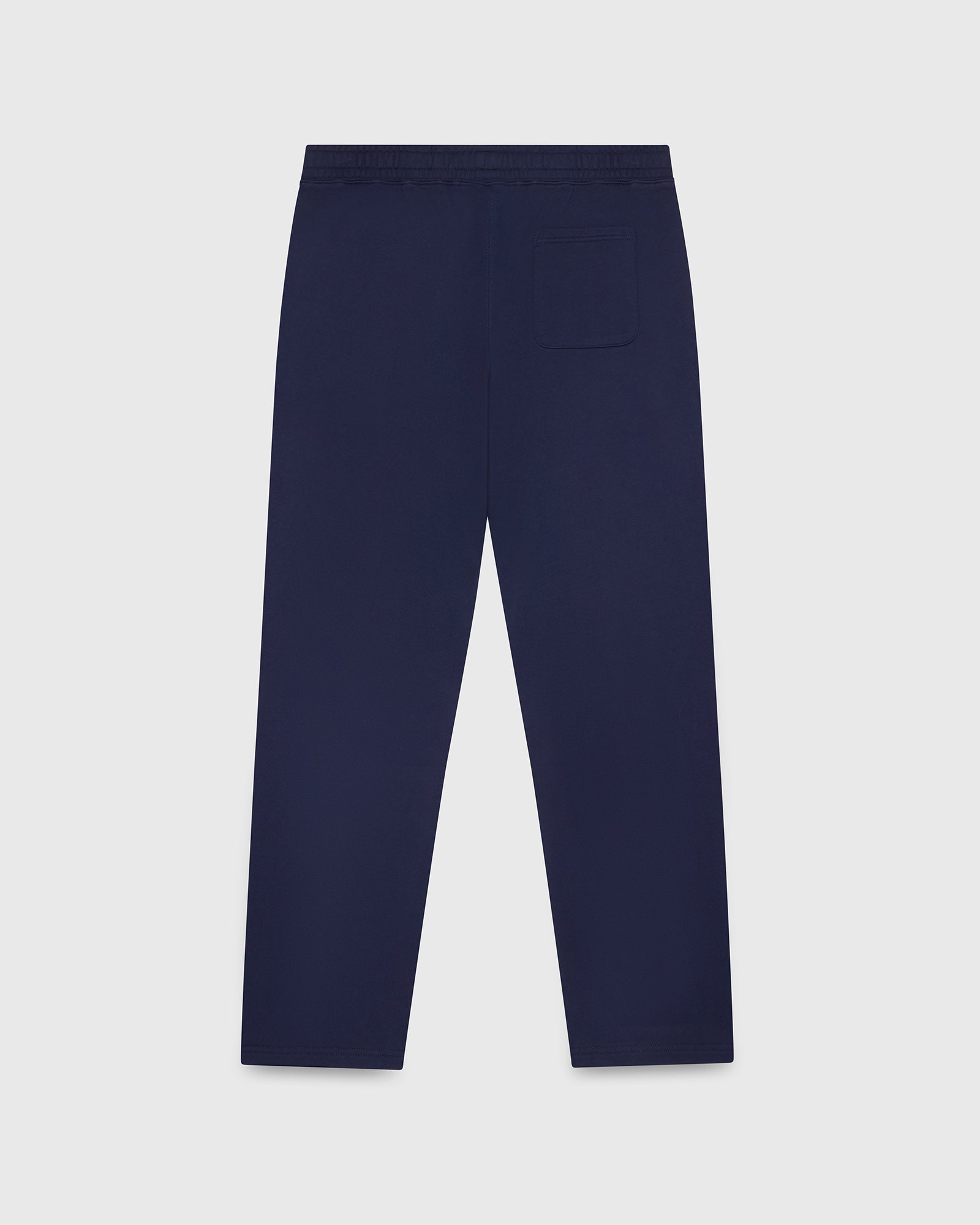French Terry Open Hem Sweatpant - Navy